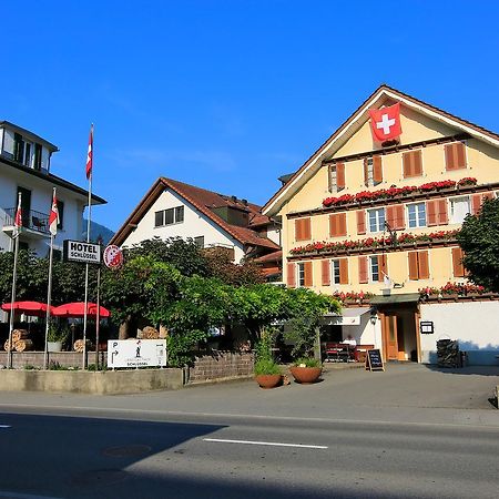 Landgasthof Schlussel Alpnach Hotel Exterior foto